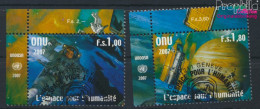 UNO - Genf 584-585 (kompl.Ausg.) Gestempelt 2007 Weltraumfahrt (10068989 - Oblitérés