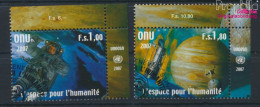 UNO - Genf 584-585 (kompl.Ausg.) Gestempelt 2007 Weltraumfahrt (10068991 - Usati