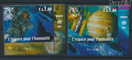 UNO - Genf 584-585 (kompl.Ausg.) Gestempelt 2007 Weltraumfahrt (10068993 - Oblitérés