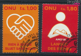 UNO - Genf 600-601 (kompl.Ausg.) Gestempelt 2008 Menschen Mit Behinderung (10068944 - Oblitérés