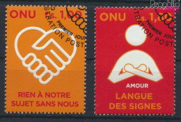 UNO - Genf 600-601 (kompl.Ausg.) Gestempelt 2008 Menschen Mit Behinderung (10068945 - Used Stamps