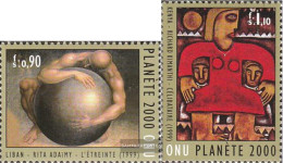 UN - Geneva 389-390 (complete Issue) Unmounted Mint / Never Hinged 2000 Gemäldeausstellung - Unused Stamps