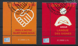 UNO - Genf 600-601 (kompl.Ausg.) Gestempelt 2008 Menschen Mit Behinderung (10068952 - Used Stamps