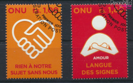UNO - Genf 600-601 (kompl.Ausg.) Gestempelt 2008 Menschen Mit Behinderung (10068964 - Gebraucht