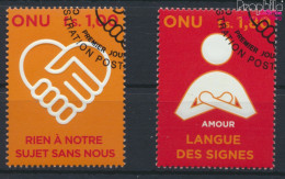UNO - Genf 600-601 (kompl.Ausg.) Gestempelt 2008 Menschen Mit Behinderung (10068966 - Gebraucht