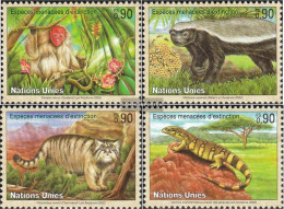 UN - Geneva 434-437 (complete Issue) Unmounted Mint / Never Hinged 2002 Affected Species - Unused Stamps