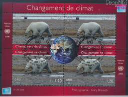 UNO - Genf Block24 (kompl.Ausg.) Gestempelt 2008 Klimawandel (10068911 - Gebraucht