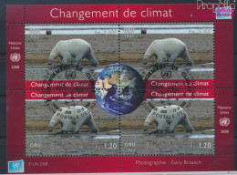 UNO - Genf Block24 (kompl.Ausg.) Gestempelt 2008 Klimawandel (10068912 - Oblitérés