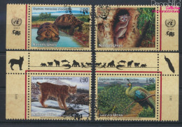 UNO - Genf 409-412 (kompl.Ausg.) Gestempelt 2001 Gefährdete Tiere (10067975 - Used Stamps