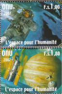 UN - Geneva 584-585 (complete Issue) Unmounted Mint / Never Hinged 2007 World Space - Neufs