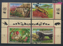 UNO - Genf 434-437 (kompl.Ausg.) Gestempelt 2002 Gefährdete Arten (10067964 - Used Stamps