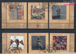 UNO - Genf 486-491 (kompl.Ausg.) Gestempelt 2004 Eingeborenenkunst (10067942 - Used Stamps