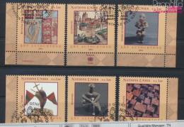 UNO - Genf 486-491 (kompl.Ausg.) Gestempelt 2004 Eingeborenenkunst (10067943 - Used Stamps