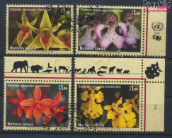 UNO - Genf 510-513 (kompl.Ausg.) Gestempelt 2005 Orchideen (10067934 - Usados