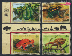 UNO - Genf 537-540 (kompl.Ausg.) Gestempelt 2006 Amphibien Und Reptilien (10067931 - Used Stamps