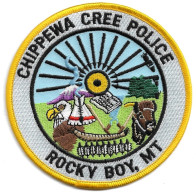 Ecusson POLICE  USA CHIPPEWA CREE  RESERVE - Police & Gendarmerie