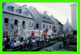 QUÉBEC - LES MÉDIÉVALES DE QUÉBEC - PHOTO, YVES TESSIER -  MESSAGERIES DE PRESSE BENJAMIN INC - - Québec - La Cité