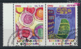 UNO - Genf 788-789 Paar (kompl.Ausg.) Gestempelt 2012 Autismus Besser Verstehen (10067780 - Used Stamps