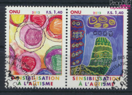 UNO - Genf 788-789 Paar (kompl.Ausg.) Gestempelt 2012 Autismus Besser Verstehen (10067782 - Used Stamps