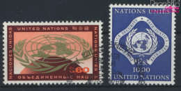 UNO - Genf 9-10 (kompl.Ausg.) Gestempelt 1970 Freimarken (10070115 - Usados