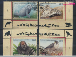 UNO - Genf 227-230 (kompl.Ausg.) Gestempelt 1993 Gefährdete Tiere (10070228 - Used Stamps