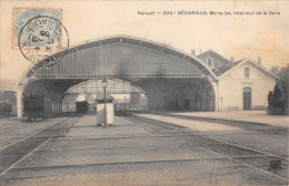 CPA 34 BEDARIEUX MARQUISE INTERIEUR DE LA GARE - Bedarieux