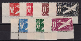A.E.F. Poste Aérienne N°22/28 - Neuf ** Sans Charnière - TB - Unused Stamps