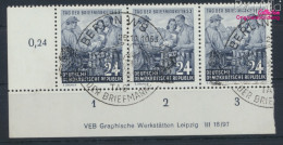 DDR 396DV Mit Druckvermerk (kompl.Ausg.) Gestempelt 1953 Tag Der Briefmarke (10065510 - Gebraucht