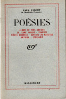 Paul Valéry. Album De Vers Anciens La Jeune Parque Charmes Pièces Diverses Cantate Du Narcisse Amphion Sémiramis. - Auteurs Français