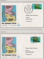 BRD +Dänemark FDC 1985 Nr.1241.+829 Bonn- Kopenhagener Erklärungen Stempel Kiel (d 6299) Günstige Versandkosten - 1981-1990