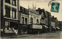 CPA Laigle Orne - Place Boislandry (800350) - Le Merlerault