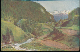 Suisse --- Chemin De Fer Rhetique -- Coup D'oeil Sur Bergunerstein  ( Grisons ) - Bergün/Bravuogn