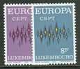 LUXEMBOURG  EUROPA CEPT 1972  MNH - 1972