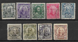 BRESIL   -   1906/15  .  LOT Entre   Y&T N° 128 Et 146 Oblitérés - Gebruikt