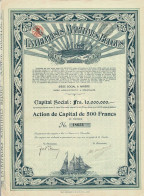 Titre De 1922- Entreprises Maritimes Belges - Belgique N° 18654 - Navigazione