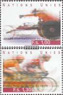UN - Geneva 516-517 (complete Issue) Unmounted Mint / Never Hinged 2005 Year Of Sports - Neufs