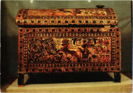 CPM Tutankhamen Treasures – Painted Wooden Chest – Cairo EGYPT (852786) - Musées