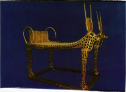 CPM Tutankhamen's Treasures – Funerary Bed – Egyptian Museum EGYPT (853133) - Musei