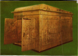 CPM Tutankhamen's Treasures – Second Shrine Of Gilt Wood EGYPT (853129) - Musea