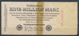 °°° GERMANY REICHSBANKNOTE EINE MILLION MARK 1923 °°° - 1 Mio. Mark