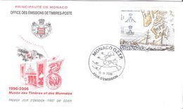 Monaco 2006 Journeys From Prince Albert II To Spitsbergen (2005) And To The North Pole (2006), Mi 2794  FDC - Briefe U. Dokumente