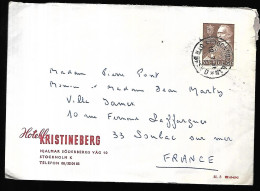 SUEDE  Lettre  De Stockolm  Pour  Soulac Sur Mer  ( Gironde ) - Briefe U. Dokumente