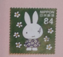 Nippon, Year 2019, Cancelled; Miffy With Flowers - Gebruikt