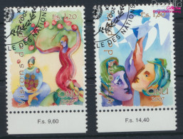 UNO - Genf 573-574 (kompl.Ausg.) Gestempelt 2007 Friedliche Visionen (10069035 - Used Stamps