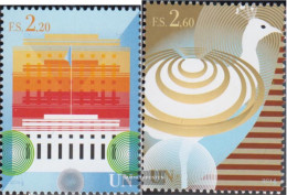 UN - Geneva 860-861 (complete Issue) Unmounted Mint / Never Hinged 2014 UN Building - Neufs