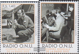 UN - Geneva 805-806 (complete Issue) Unmounted Mint / Never Hinged 2013 UN Radio - Unused Stamps