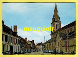 45 LOIRET / OUZOUER-SUR-LOIRE / L'EGLISE, LA RUE PRINCIPALE ET LES HÔTELS - Ouzouer Sur Loire