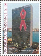 UN - Geneva 456 (complete Issue) Unmounted Mint / Never Hinged 2002 Aids-Fight - Nuovi