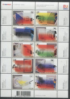 Holland:Netherlands:Unused Sheet EUROPA Cept 2004, New Comers To EU, 2004, MNH - 2004
