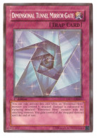 YU-GI-OH! • DIMENSIONAL TUNNEL MIRROR GATE • TAEV-EN063 • TRAP CARD - Yu-Gi-Oh